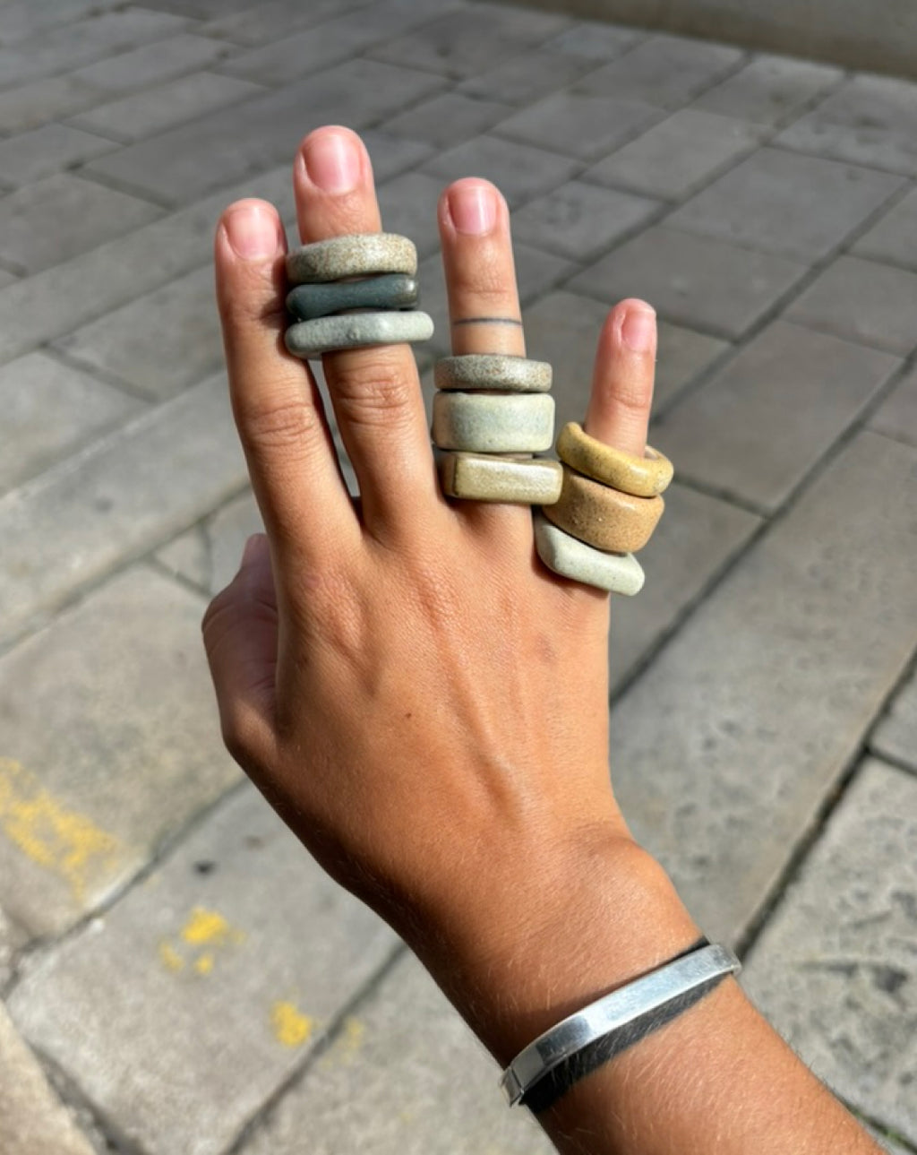 Monográfico Verano · Anillos en porcelana