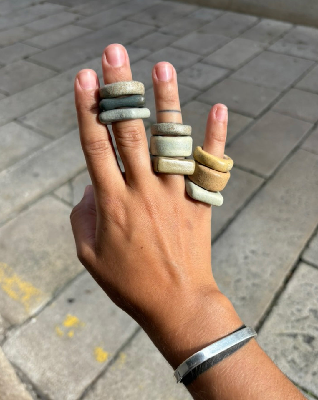 Monográfico Verano · Anillos en porcelana