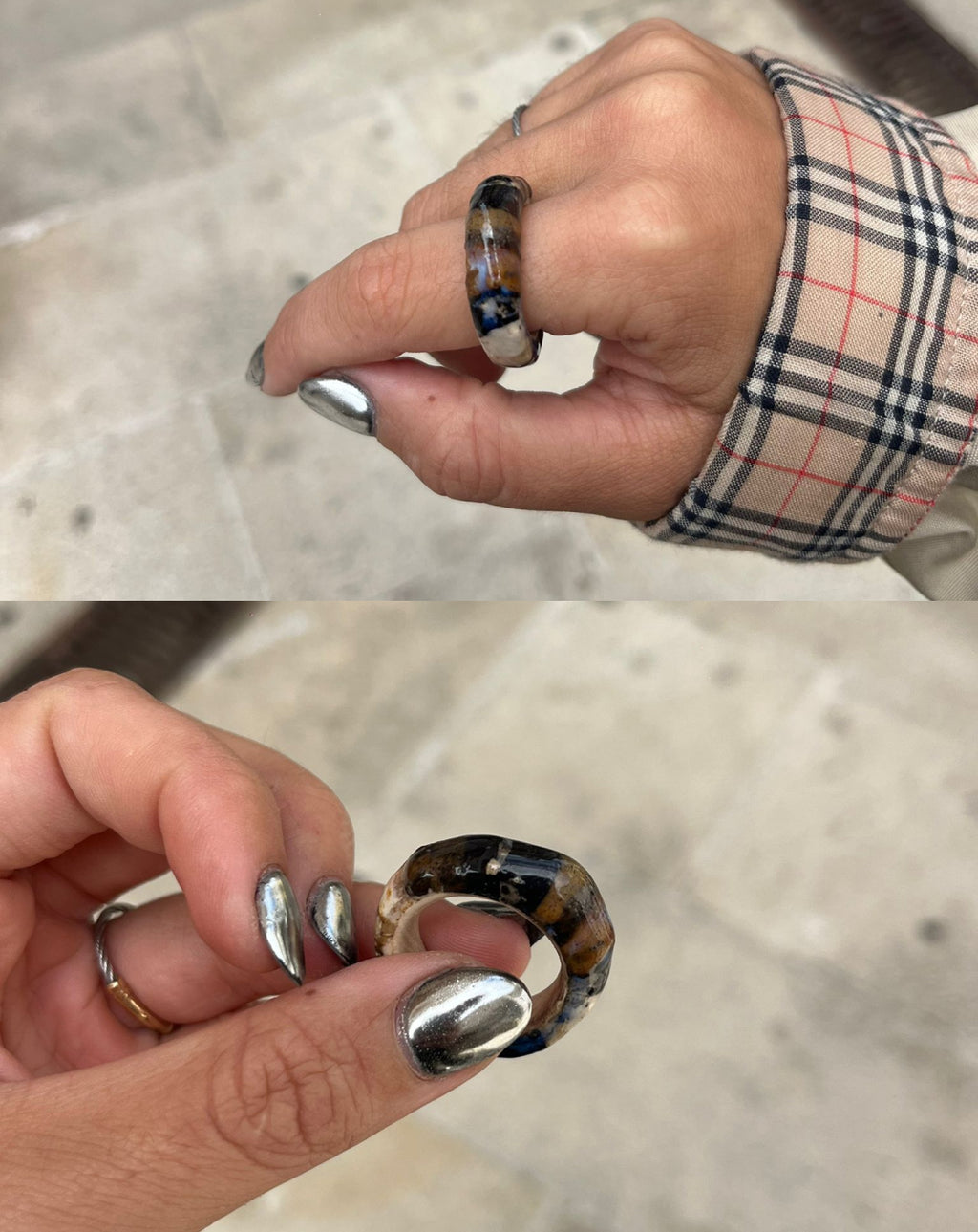 Monográfico Verano · Anillos en porcelana