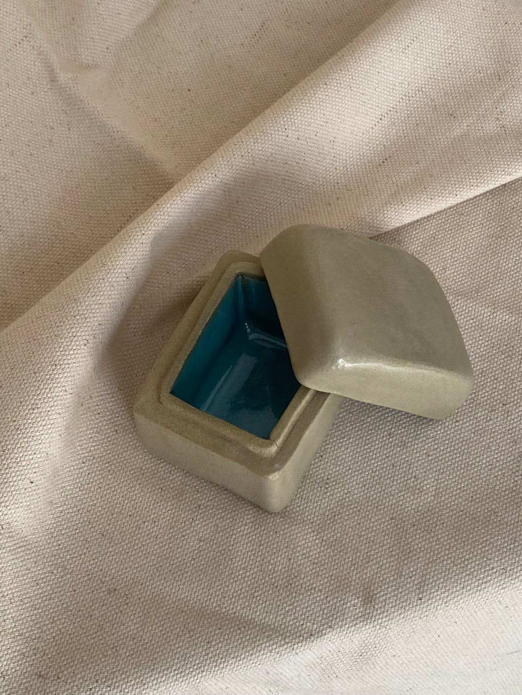 Cajita cerámica Turquesa