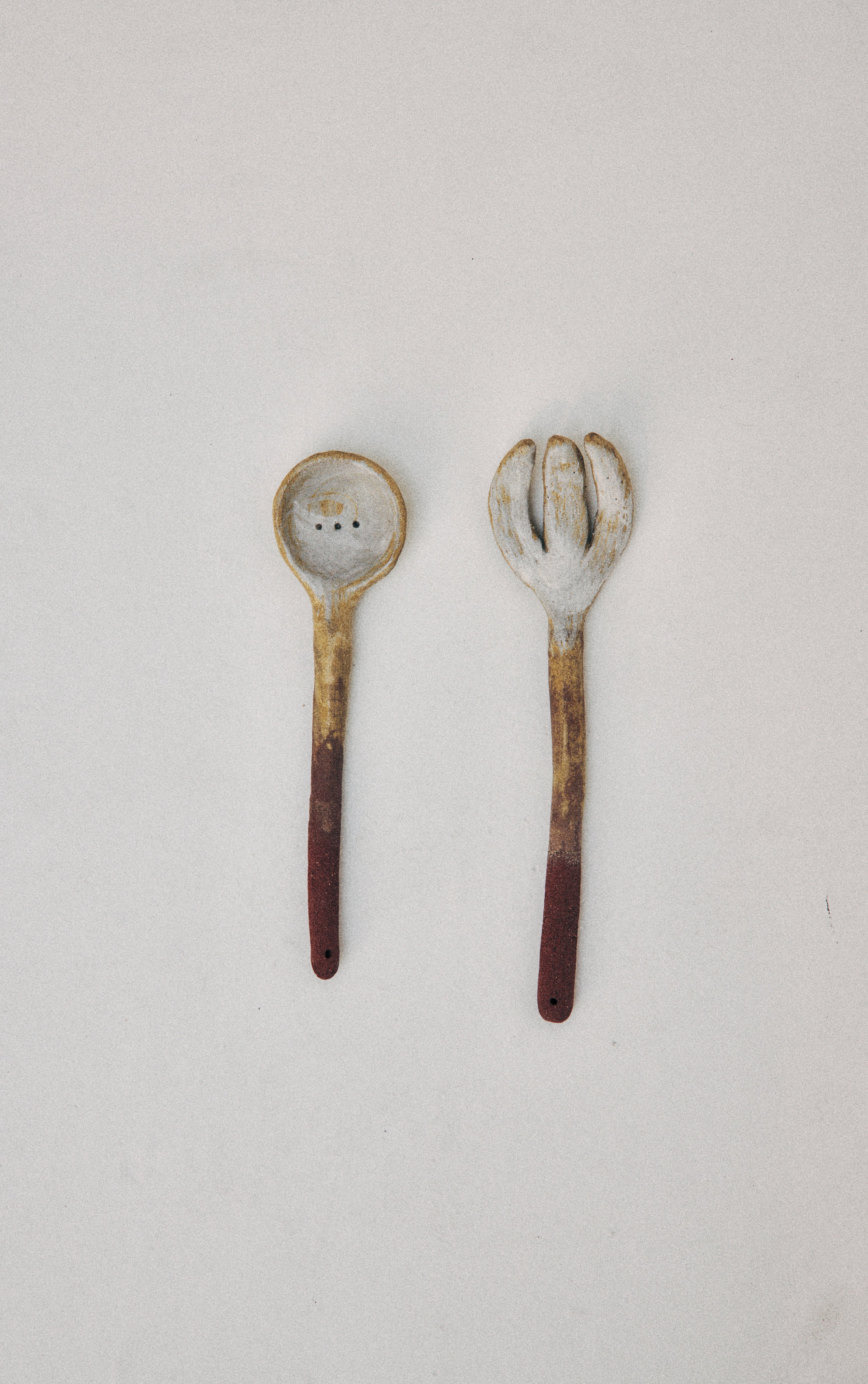 Juego cucharón y tenedor