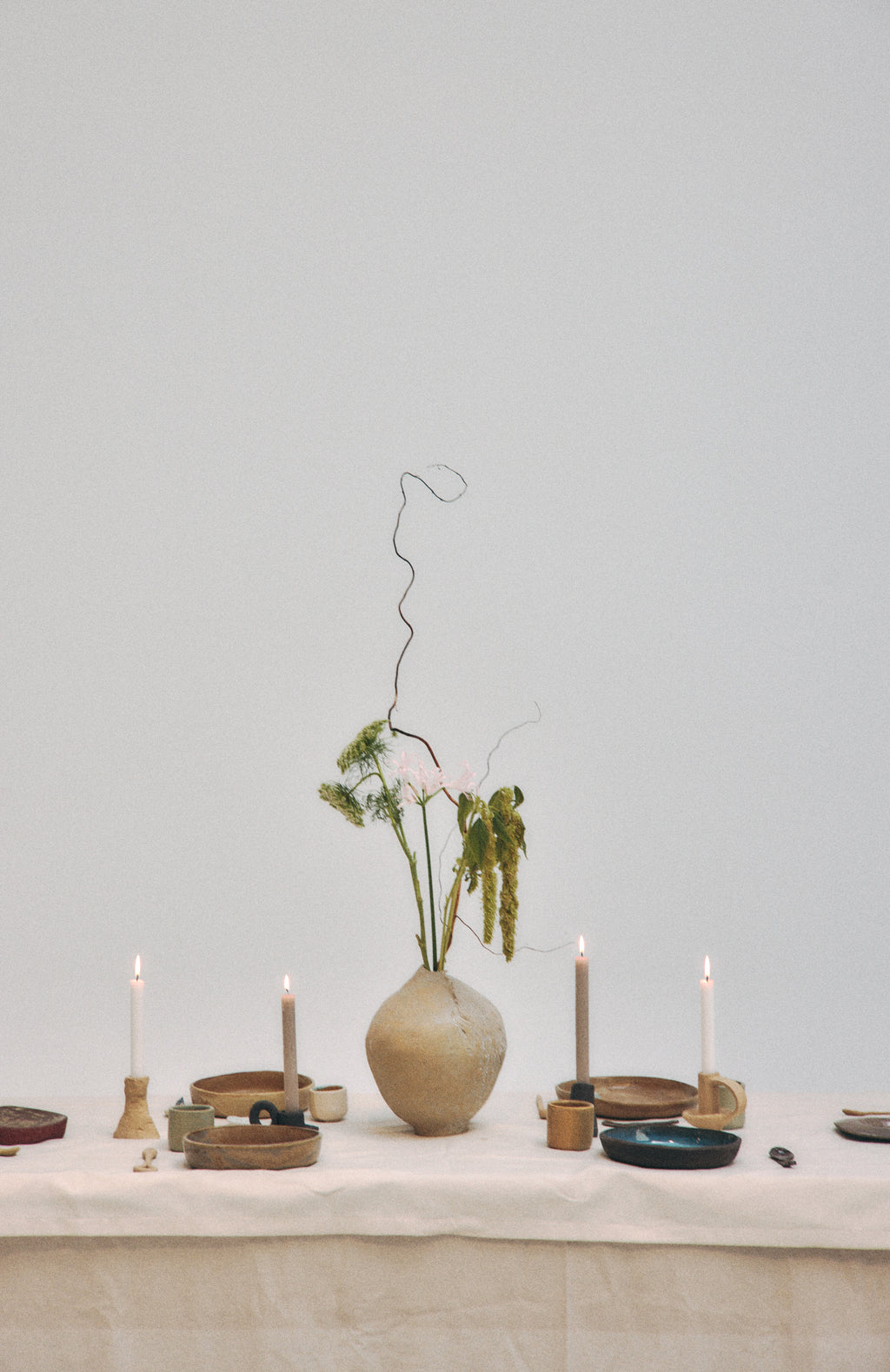 Jarrón Panal Blanco