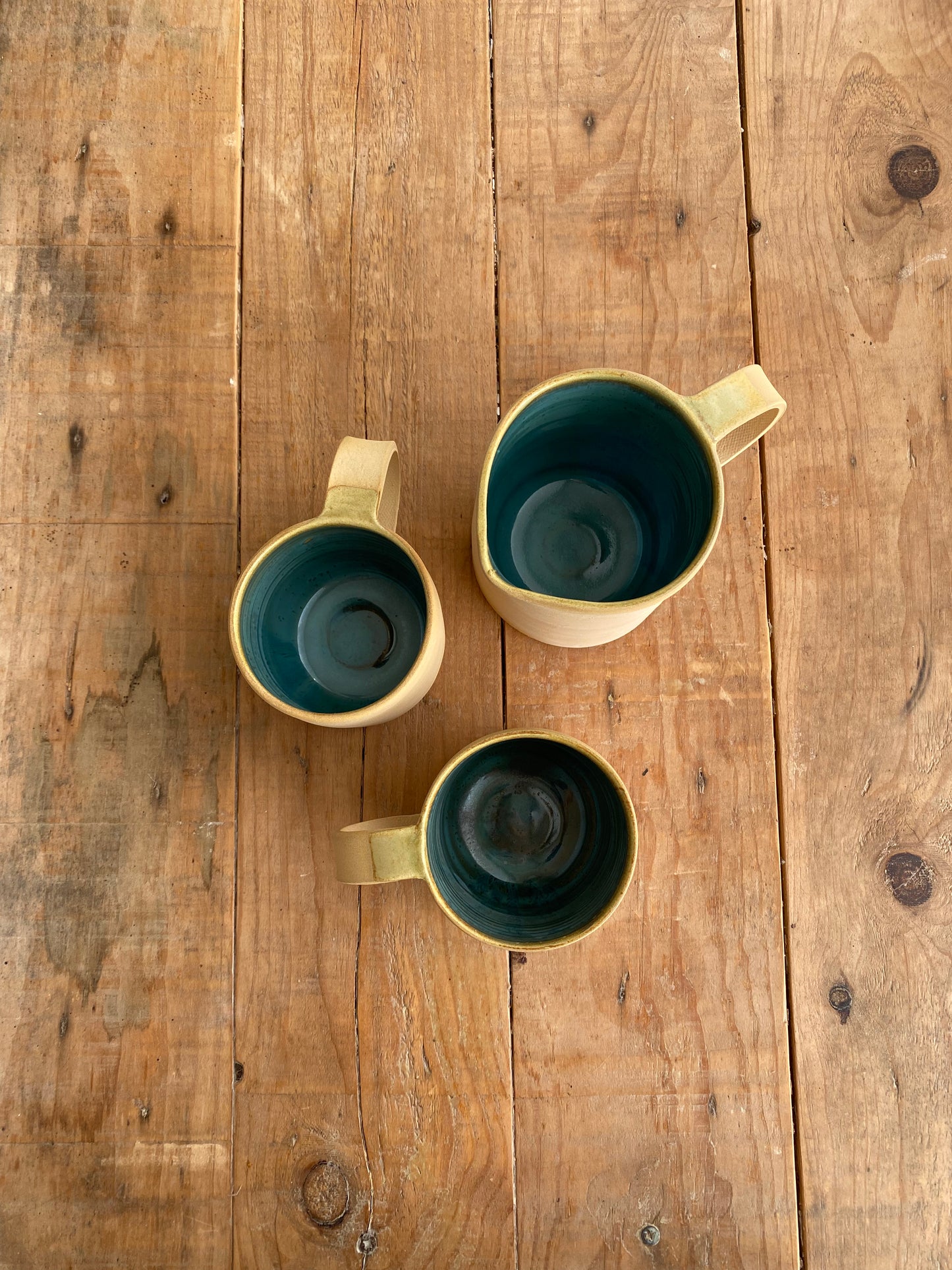 Set Turquesa · Jarra y 2 Tazas